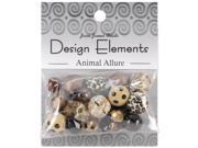 Design Elements Beads 28 Grams Animal Allure