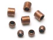 Jewelry Basics Metal Findings 500 Pkg Copper Crimp Tubes 2mm