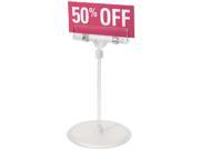 Small Sign Holder W Stand 6.1