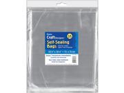 Self Sealing Bags 18 Pkg 12.25 X12.25 Clear