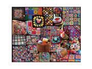 Jigsaw Puzzle 1000 Pieces 24 X30 Granny Squares