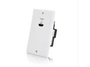C2g Trulink Single Gang Hdmi Over Cat5 Wall Plate Transmitter White