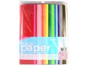 Tissue Paper Value Pack 20 X26 100 Pkg Assorted Solid Colors