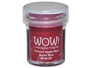 Wow Embossing Powder WOW SF WH01 Super Fine 15ml Primary Apple Red