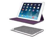 Logitech Hinge Carrying Case for iPad Air Carbon Black Bump Resistant Scratch Resistant Spill Resistant Fabric