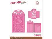 CottageCutz Die 2.75 X3.75 Assembled Filigree Butterfly Pocket Made Easy