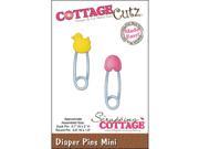 CottageCutz Mini Die 1.75 X1.75 Diaper Pins Made Easy