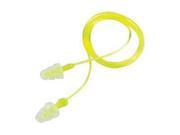 3M Peltor Tri Flange Ear Plug Reusable Hearing Protection With Cord 3 Pack Yellow 97317