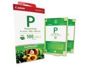EP100 E P100 Easy Photo Pack Ink Paper Set Tri Color