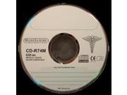 Disc CD R 80 min MEDICAL Grade 700MB Silver Thermal Printable