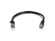 2FT CAT5E BLACK SNAGLESS PATCH CABLE