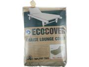 Mr. Bar.B.Q Eco Cover Chaise Lounge Cover Supports Chaise Lounge Fabric