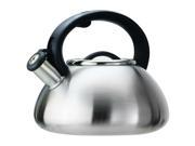 Primula Avalon 2.5 Qt. Whistling Kettle Brushed Stainless Steel 2.5 quart Kettle Stainless Steel Brushed Stainless Steel