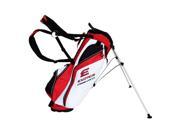 Exotics Xtreme Lite 3.5 Carrying Case for Golf Accessories Red White Slip Resistant Handle Ring Shoulder Strap