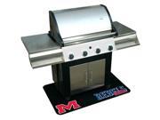 Collegiate Ole Miss Mississippi Grill Mat Barbecue Grill Deck Patio