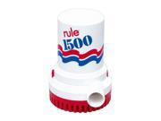 Rule 1500 GPH Non Automatic Bilge Pump 24v 03