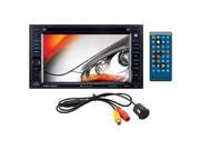 Planet 6.2 DDin Receiver Bluetooth Touchscreen with rear view camera