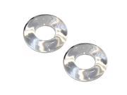 Taco Outrigger Glass Rings Pair