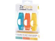 MyKronoz 813761020787 ZeCircle Colorama Bracelets 3 pk