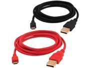 DREAMGEAR ISOUND 6773 Micro USB Cables 5ft 2 pk