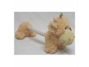 Gci Dog Cat Toys Plush Cow Rope Natural