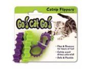 Ourpets Company Go Cat Go Catnip Flippers Multi Colored 3 Pack CT 10172