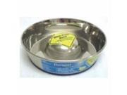 Ourpets Company Slow Feed Stainless Steel Bowl Small PB 10190