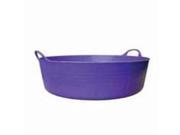 Tubtrugs Equine Buckets Shallow 9Gal Purple