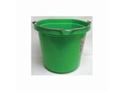 Fortex Flat Back Bucket 20 Qt Green