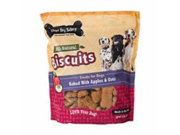 Three Dog Bakery Biscuits Treats For Dogs Apples Oats 32 Ounce 320122