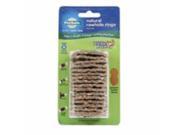 Busy Buddy Natural Rawhide Rings Peanut Butter Med 16 Pack
