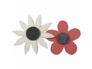 Decorative Wooden Daisy Sm Assorted 1 Foot