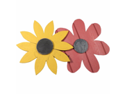 Decorative Wooden Daisy Lg Assorted 2 Foot