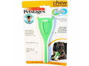 Finity Tooth Brush Dental Chew Dog Toy Green Medium