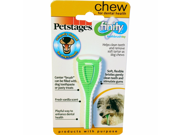 Finity Tooth Brush Dental Chew Dog Toy Green Xs