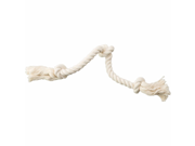 Rope 3 Knot White 25 Inch