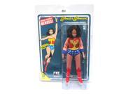 Wonder Woman with Full Body Artwork Retro 8 Inch Action Figure