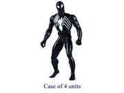Spider Man Black Costume Secret Wars Marvel Jumbo Action Figure Case of 4