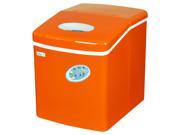 NewAir AI 100VO 28 Pound Portable Ice Maker in Orange