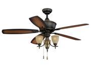 Vaxcel Sebring 52 Ceiling Fan Oil Rubbed Bronze FN52997OR