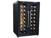 NewAir AW 320ED Collector s 32 Bottle Dual Zone Wine Cooler Black