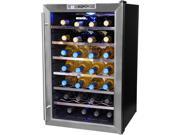 NewAir AW 281E Classic 28 Bottle Thermoelectric Wine Cooler Stainless Steel