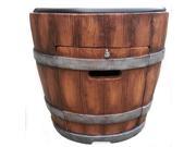 Hearth Distribution FP C WB 1 Wine Barrel Chat Fire Pit