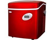 Newair AI 215R Red Portable Ice Maker 50 Lbs. Daily Capacity