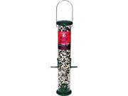 Droll Yankees RPS15G 15 Inch Ring Pull Tube Seed Feeder Forest Green