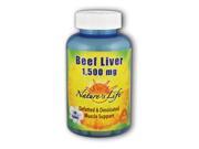 Beef Liver 1500mg Nature s Life 100 Capsule