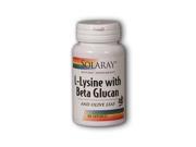 Lysine with Beta Glucan Olive Leaf Solaray 60 Capsule