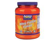 Whey Protein Isolate Cookies Creme Now Foods 1.8 lbs. Powder