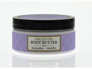 Argan Oil Body Butter Lavender Vanilla Deep Steep 7 oz Liquid
