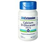 Calcium D Glucarate 200 mg Life Extension 60 VegCap